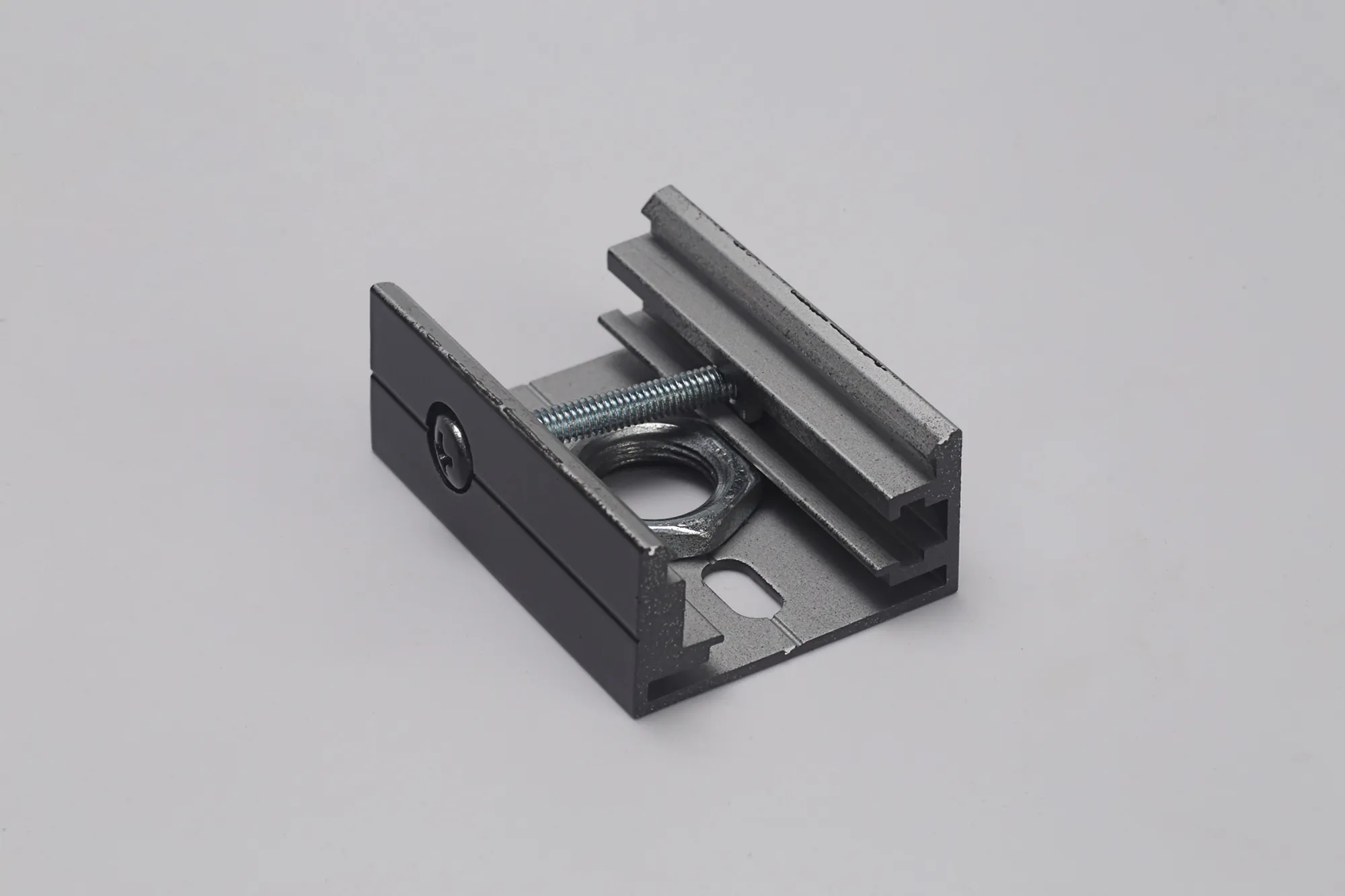 Mounting Clip For Surface/Pendant For 3 Circuit Surface Mounted Track With Data Bus 99-075-3  Eutrac 3 Circuit Surface/DB-Silver